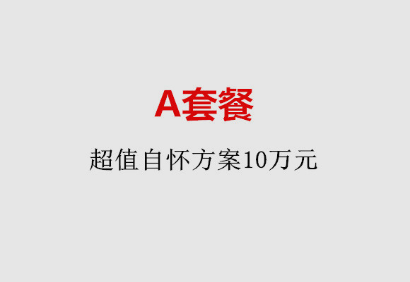 北京A套餐：超值自怀方案10万元